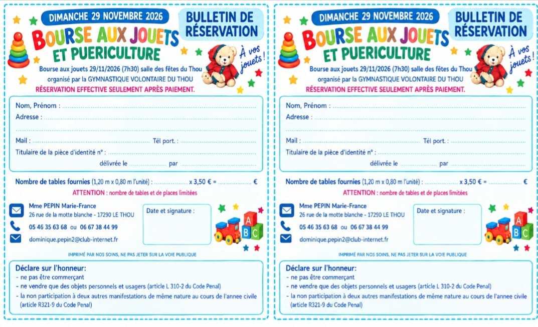 Photo de Bourse aux jouets et puericulture