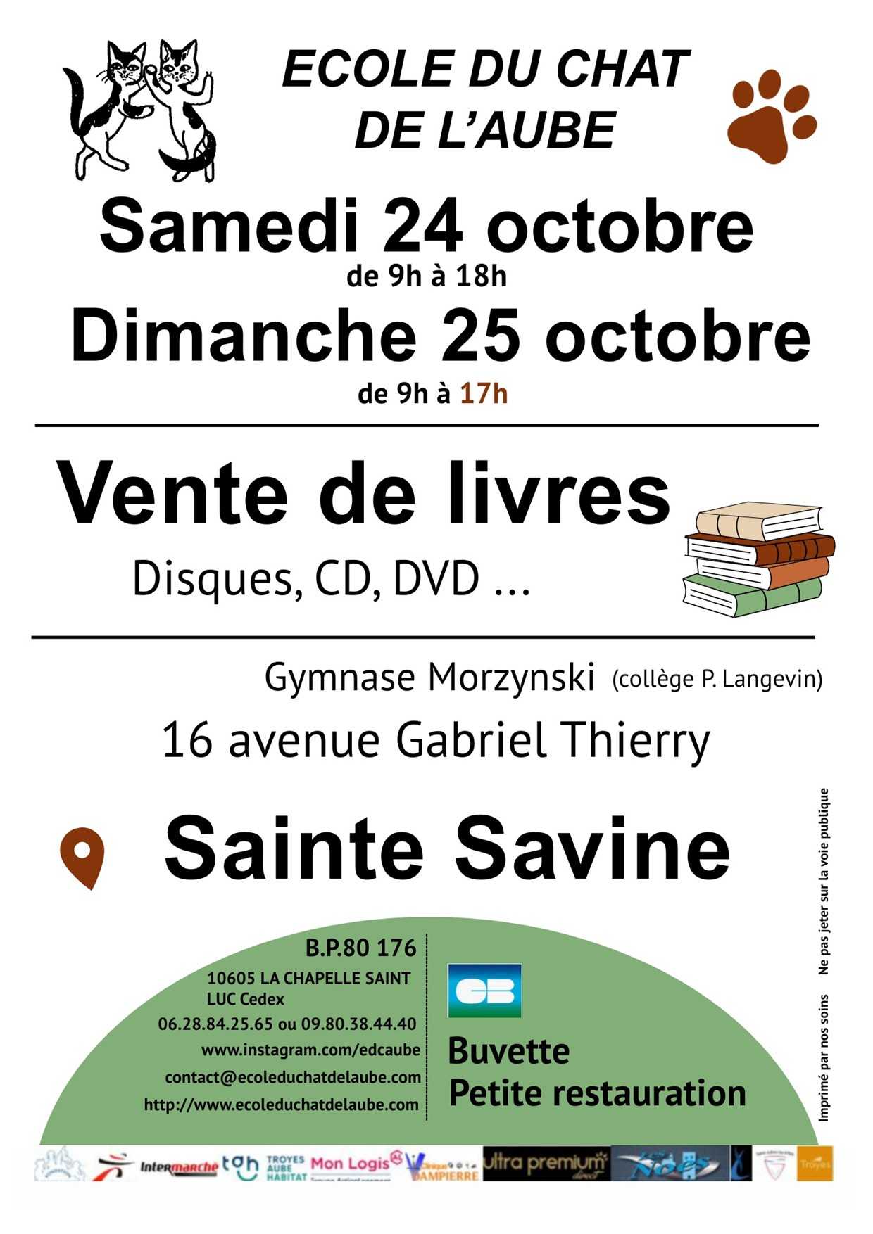 Photo de Vente de livres, CD, DVD