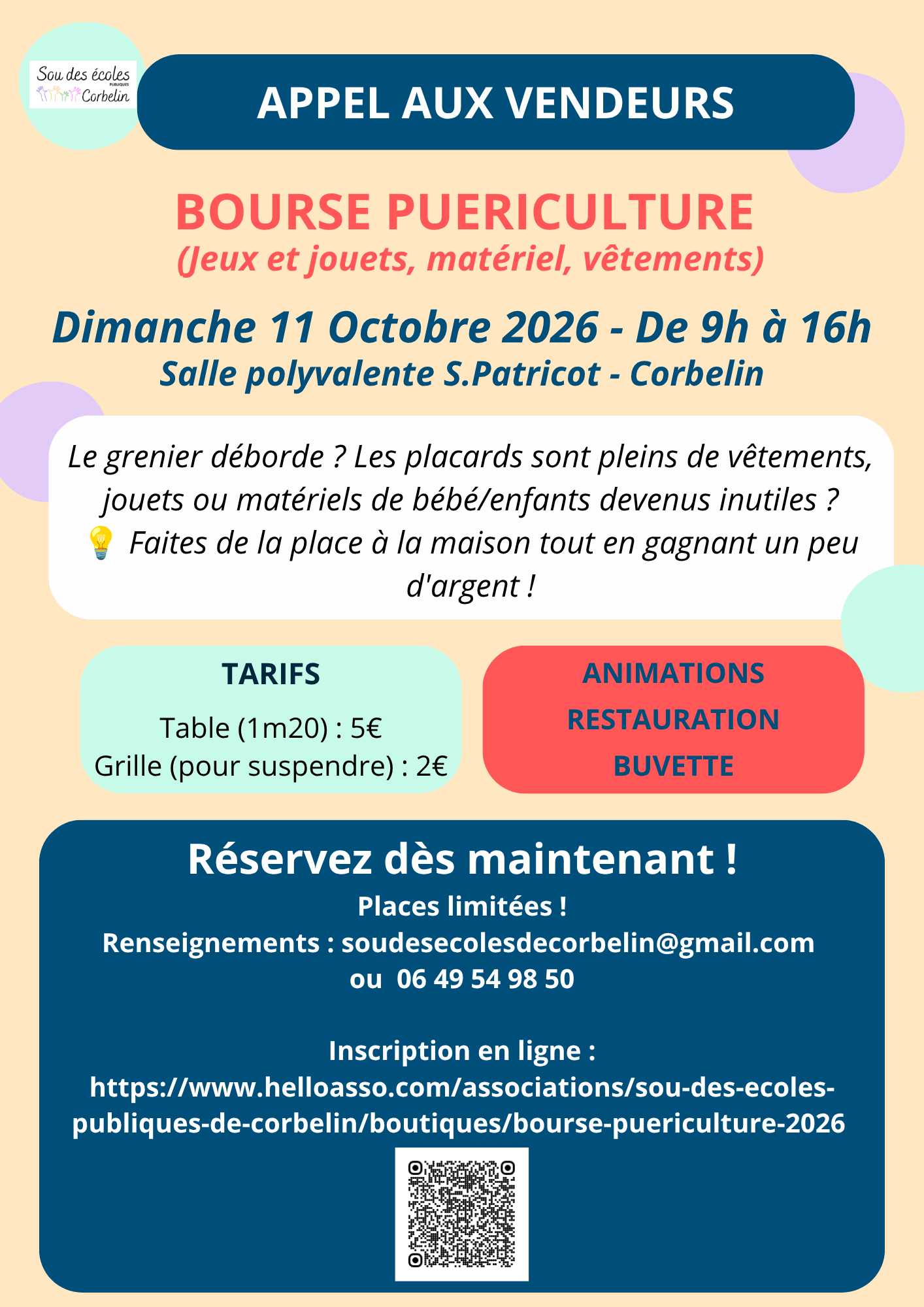 Photo de Bourse Puériculture - Corbelin