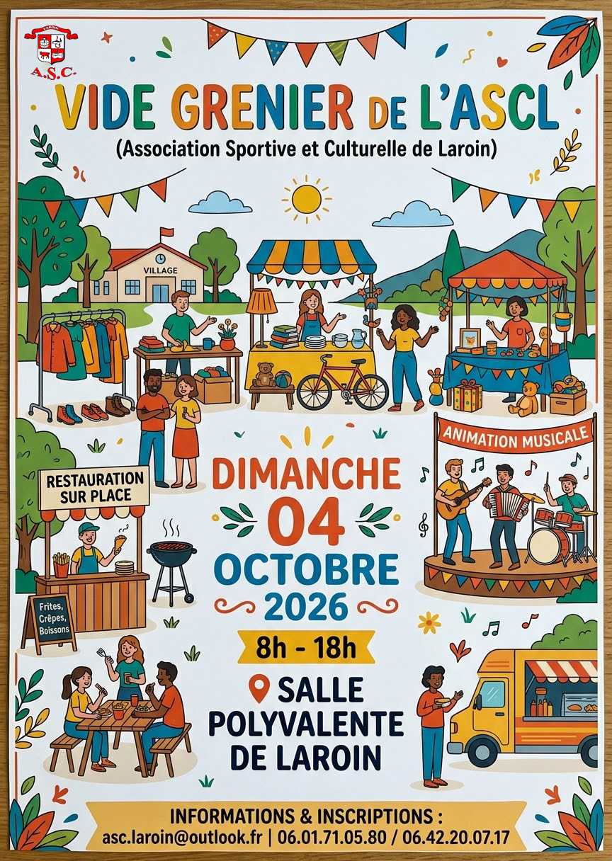 Photo de VIDE GRENIER DE L'ASCL